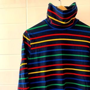 Organic Cotton Twik Brand Rainbow Striped Tunic